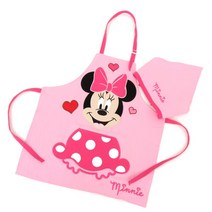 초등 여아 저학년 유치원 어린이집 두건 앞치마 요리가운 미술용 생활방수 키즈 아동