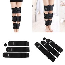 마트498 다리보정벨트 블랙 XXL 다리라인 오자다리교정 체형보정 휜종아리 휜다리교정수술 가정용품