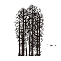 새로운 도착 트리 2023 클리어 스탬프 인감 DIY 스크랩북 카드 요정 고무 사진 앨범 수제 공예 만들기, 01 WHITE