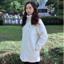 메르 양털 카라집업