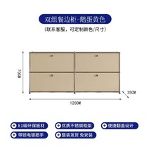 수납장 미트센츄리 TV장 모듈 티비다이 화이트 거실 모던 수납장 가구 도어형 인테리어, A