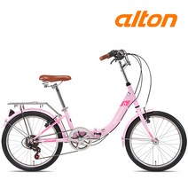 [알톤] 2021 코렉스 미니벨로 접이식자전거 스파조20인치 7단 조립별도, 모델선택:스파조 20인치 핑크 미조립