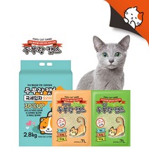 두부랑캣츠 7L x 6개 고양이두부모래 이코노미 가는입자 극세입자, 04. 가는입자 오리지널 7Lx6개