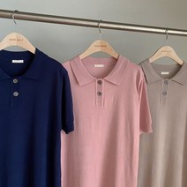 [여름원단/캐시미어][당일출고] 데일리룩 3color 비스코스 카라 버튼 롱 원피스