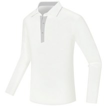 남성 골프티셔츠 긴팔 사계절 기능성 스판 티셔츠 남자 골프웨어 긴팔티 운동 골프 카라티셔츠