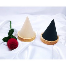원뿔 팔찌 진열대 거치대 걸이 악세사리진열대, 1개, 베이지
