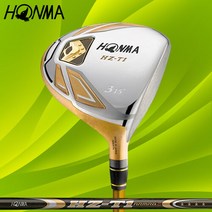 혼마 HZ-T1 4스타 남성용 페어웨이우드, 5번우드 18도, 아마크49 SR