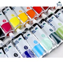 율아트 민화물감 대용량 100ml 한국화 분채 물감, 25.약초