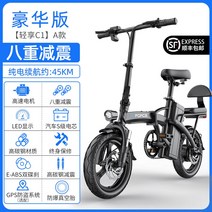 독일 지포스 접이식 전기자전거 초경량 대리운전 배터리, 48V, 0Ah, 디럭스/8A 퓨전 약 45km/인버터