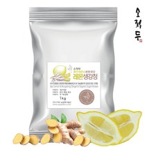 소적두 레몬생강청 1kg(PE 실속형) 유기농설탕 수제청(제주레몬), 1kg(PE)