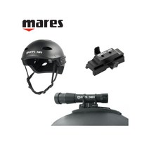 고프로 카메라 장착 헬멧 마레스 XR 캡 스킨 스쿠버 다이빙 전용 라이트 브라켓, XR캡