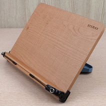 필기가능 나무독서대 필기대 도서받침대 독서 책거치대 휴대용 원목독서대, 소
