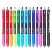 페이퍼메이트 잉크조이 젤펜, 레드러시(1957263)/0.5mm, 1개