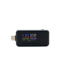 Coms USB C타입 테스터기 전류 전압 측정 BB728