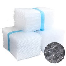 포장용 에어캡봉투 300장 택배뽁뽁이 포장재 포장완충재 발포지, 단품