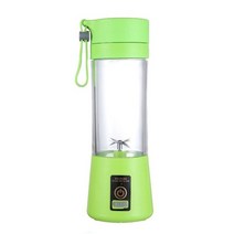 도깨비방망이 핸드블랜더 무선 핸드믹서기 휴대용 크기 usb electric fruit juicer handheld 스무디 메이커 블렌더 교반 충전식 미니 휴대용 주스 컵 물, 그린6 블레이드