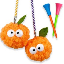 라운딩에 신난 귤탱이 골프티걸이 1+1 티홀더 골프용품, 귤탱이티걸이 1+1