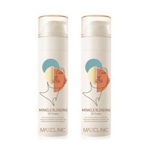 맥스클리닉 미라클 블렌딩 오일폼 클렌져110gX2개