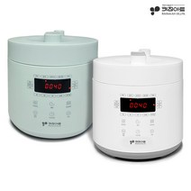 키친아트 미니밥솥 3인용 4인용 자취 직장인 신혼부부 소형밥솥, 화이트, KRH-W3100U