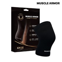 머슬아머 코퍼 컴프레션 무릎보호대 SOFT, 1개