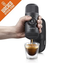 커피포트 WACACO 나노프레소 레이 보호 와 번들로 제공되는 휴대용 에스프레소 메이커 업 레이드 전 미니 프레소, 한개옵션0