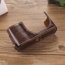 라이카 M11 카메라케이스 DLUX7케이스 109 Q M9 M8/TL베이스ME/M10/Q2 적용TL2/T, 기본 갈색_라이카 C-LUX
