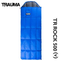 트라우마 TR 락 500 ROCK BL/BK 봄 여름 가을 삼계절용 덕다운 침낭