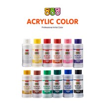 동아 딩동댕 아크릴 물감 200ml, 흰색