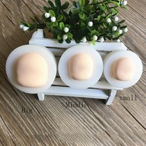 도예도구 도자기도예도구 세라믹도예도구실리콘 3D 인체 금형 DIY 베이비 페이스 몰드 퐁당 초콜릿 도자기, 2M