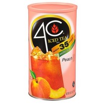 4C 복숭아 아이스티, 2.49kg, 1병