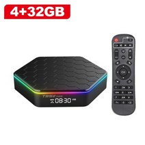 셋탑박스 셋톱박스 스마트 TV 박스 T95Z 플러스 안드로이드 12 Allwinner H618 2.4G/5GHz 와이파이 6 블루, 02 4G 32G_02 Eu 플러그