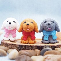 조이어스 반려 강아지 미니어처 젤캔들 테라리움 재료