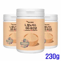L 람노서스 GG유산균 가루 추천 에너데이 프랑스 알지지 RGG유산균 분말 프랑스산 락토바실러스 람노서스 효능 프락토올리고당 230g, 2 3 0 - 3 개
