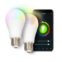 IoT팝 스마트 LED 전구 식물 성장 등 E26 소켓 볼전구 이케아 CMYK 조명 X2