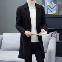 (당일발송)가바바 남성 싱글코트 멋있는 분위기 뿜뿜 코트 G22820