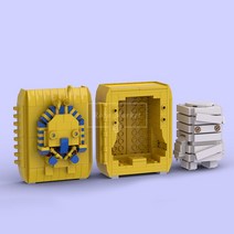 호환블럭 크리에이터 이집트 파라오 미라 관 세트 MOC-미라 창작 신제품