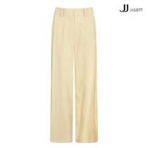 JJ지고트 스티치 턱 와이드 롱 팬츠 GN5A0SLJ3