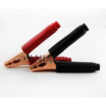 어스집게 200A /아서집게/악어집게/악어클립/점프선, 03-어스집게 200A특대(적색1개)