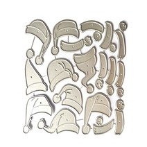 메탈 다이 컷 크리스마스 모자 엠보싱 스텐실 컷팅 다이 카드제작 금형