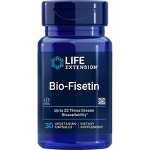라이프익스텐션 피세틴 fisetin 30베지캡슐 x 1통, 30캡슐