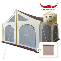 버팔로 BF타프스크린 하우스2(B.그레이)+ 라이너시트