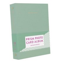 포카 바인더 홀더 보관함 포토카드 앨범 홀더북 슬리브, 민트 라떼