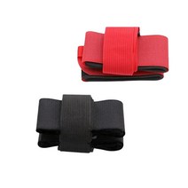 QIAOYI 2x 스키 스트랩 헤비 듀티 핸들 벨트 핸드 헬드 다기능 내구성 EVA 숄더 캐리어 래쉬 스키 폴 스키 내리막 겨울, 레드 블랙