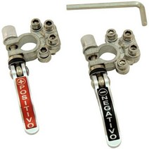 2pcs 12V 자동차 배터리 터미널 자동 단자 커넥터 Bornes 케이블 어댑터 구리 클램프 클립 나사, 03 T4