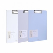 델리 파스텔 클립보드 결재판 메뉴판 A4 서류받힘 화일철, 클립보드 그레이(76232)