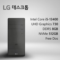 LG 데스크탑 B81KV-AX35NDF [프리미엄 패키지]**당일출고**, 8GB, 512GB, Free Dos