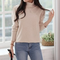 루나샵 여성용 데이지 목폴라니트