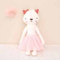 베베라온 오가닉 봉제인형 신생아 아기 유아 선물 다람쥐 애착인형 라미(레드), 기본포장