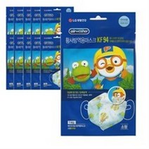 10개)LG 황사방역용마스크-KF94(뽀로로), 20개, 1개