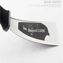 1quot5quot 두께 04mm 나무 손잡이 퍼티 나이프 스크레이퍼 블레이드 삽 스테인레스 스틸 벽 석고 건설 도, 05 5inch